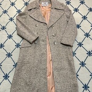 Vintage 1960s Rosenblum's x Jill Jr. Multicolored Wool Blend Princess Coat